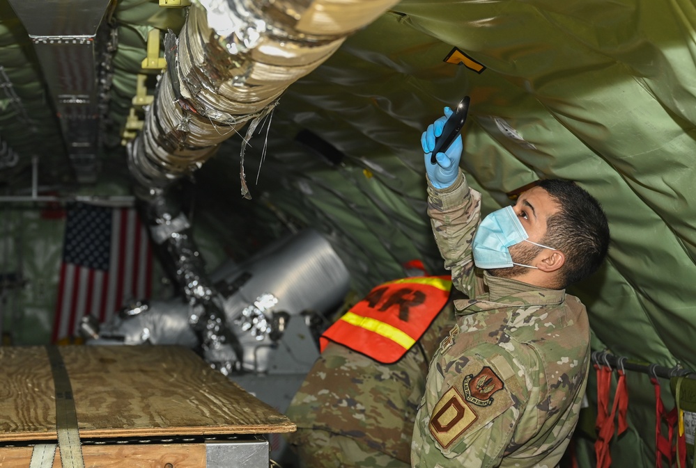 RAF Mildenhall practices preparedness, disaster response