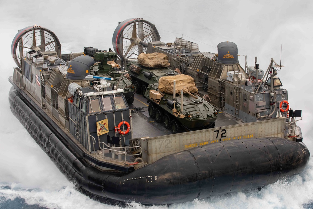 Makin Island LCAC Operations