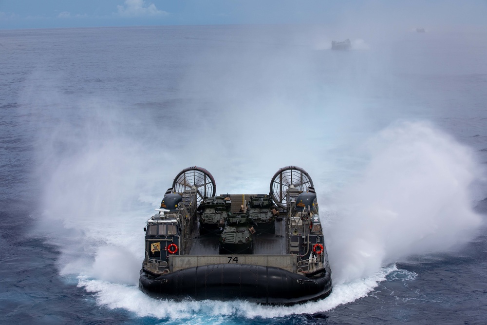 Makin Island LCAC Operations