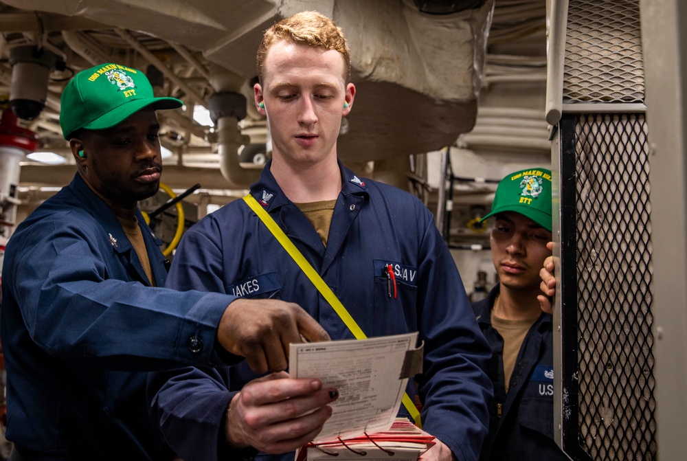 Makin Island Engineering Drill