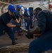 Makin Island Refueling at Sea