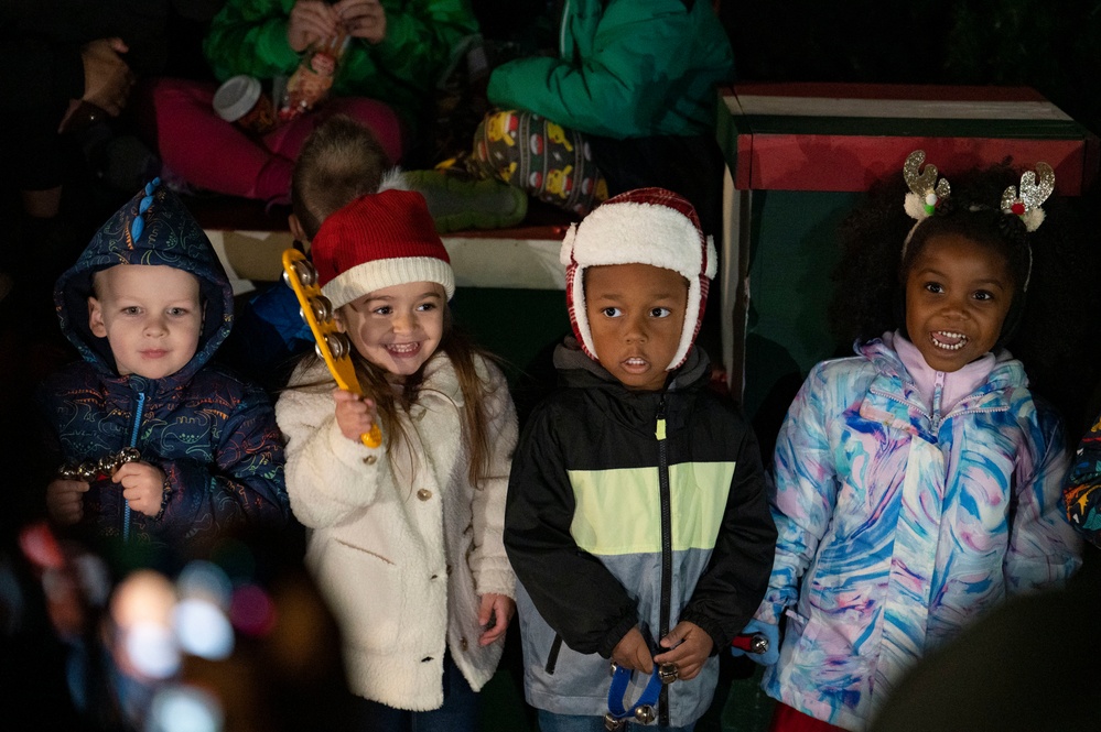 Tree Lighting ceremony at JBAB