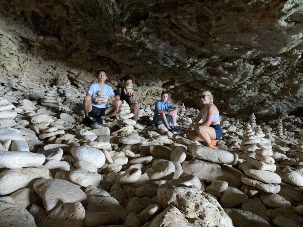 MSGs visit Animal Flower Cave in Barbados