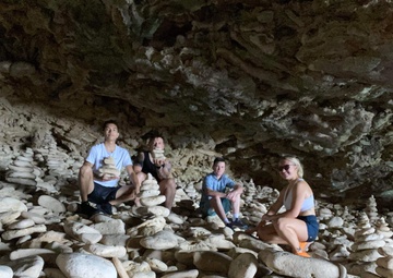 MSGs visit Animal Flower Cave in Barbados
