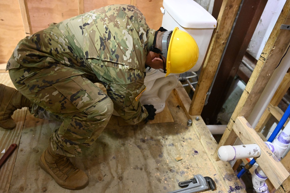 Fort Dix – 80th TNG CMD TC Dix 94th DIV Plumber Course 12K Bldg 4309 - 09 DEC 2022