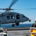 USS Ronald Reagan (CVN 76) Sailors conduct helicopter operations