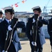 Ceremonial Honor Guard at CGC William Chadwick Commissioning