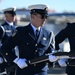 Ceremonial Honor Guard at CGC William Chadwick Commissioning