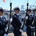 Ceremonial Honor Guard at CGC William Chadwick Commissioning