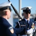 Ceremonial Honor Guard at CGC William Chadwick Commissioning