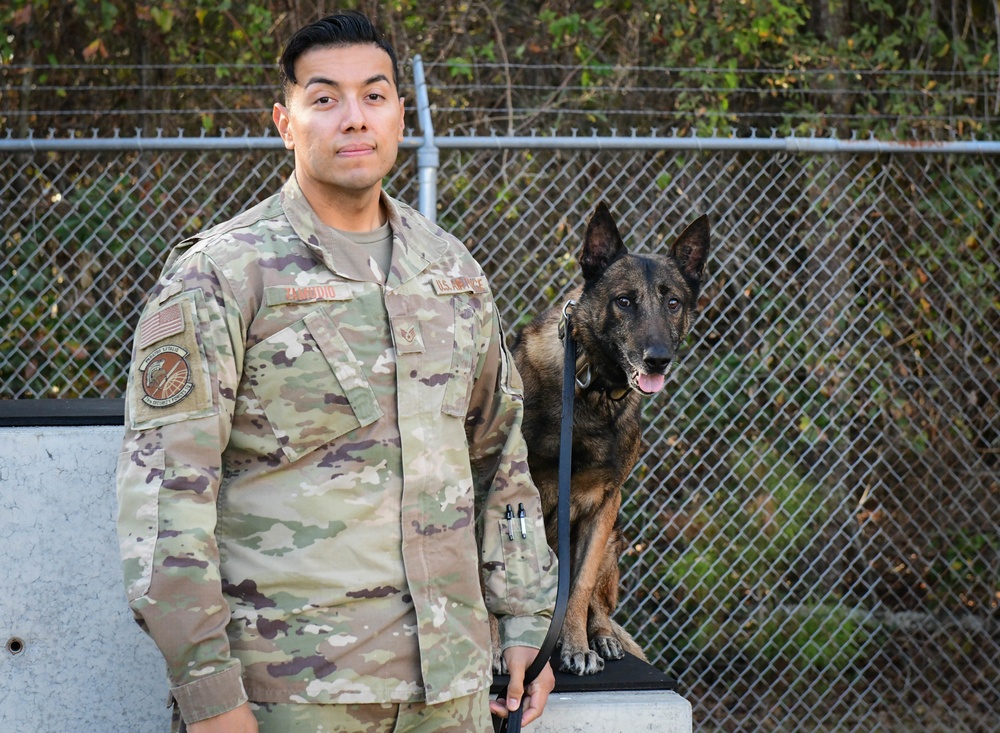 Happy trails, happy tails: Robins AFB MWD retires