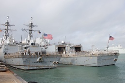SNMG2 TRANSFERS FLAGSHIPS IN ROTA
