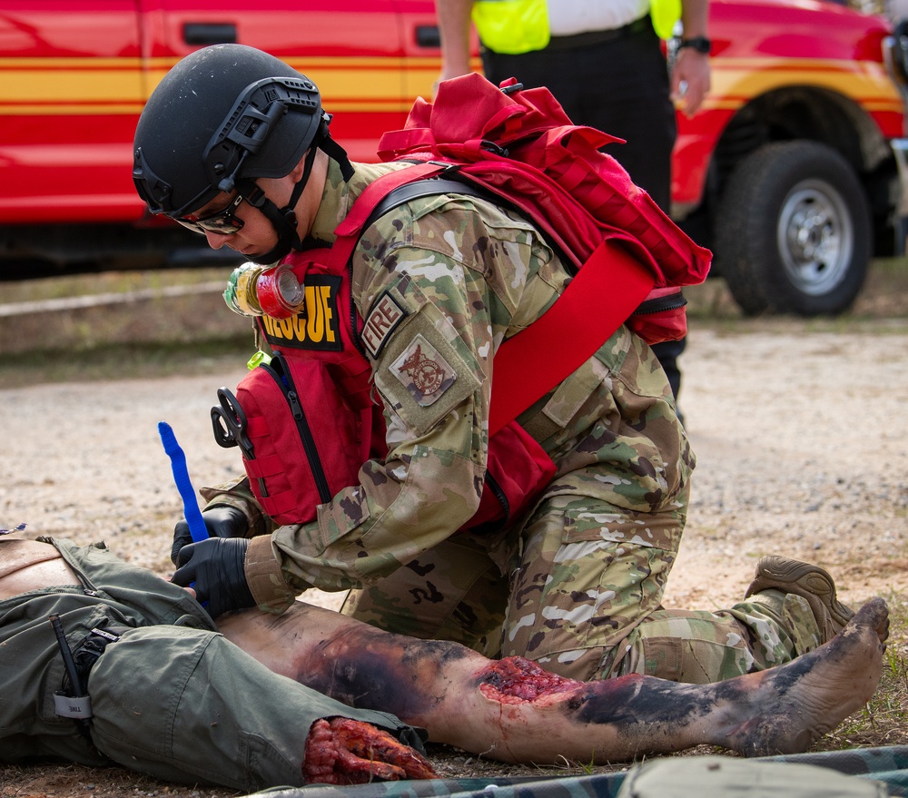 Active assailant exercise at EOD school