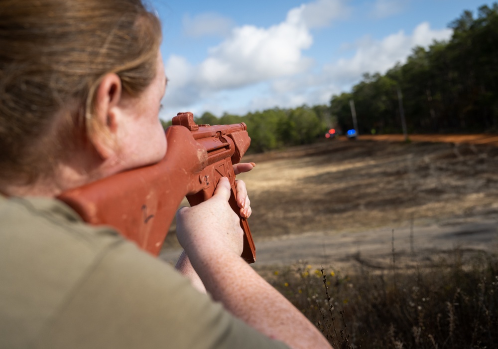 Active assailant exercise at EOD school