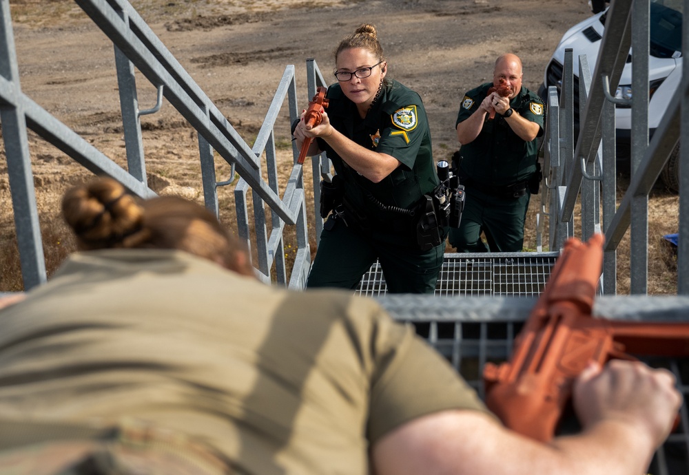 Active assailant exercise at EOD school