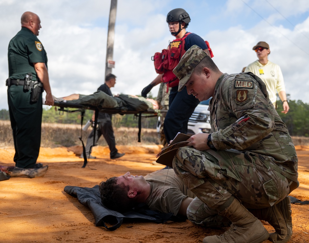 Active assailant exercise at EOD school