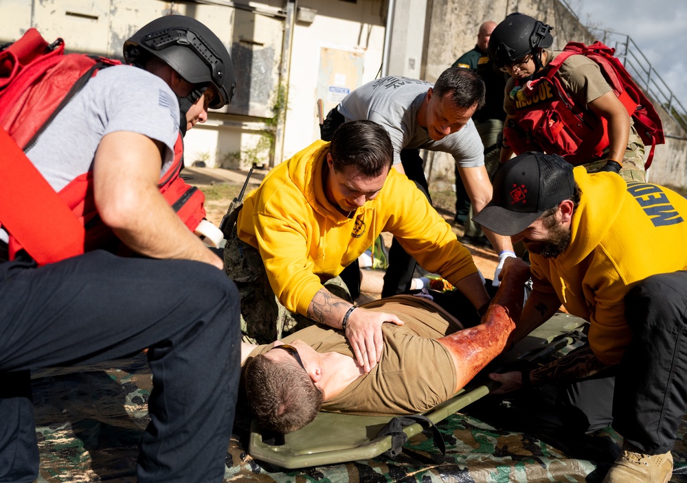 Active assailant exercise at EOD school