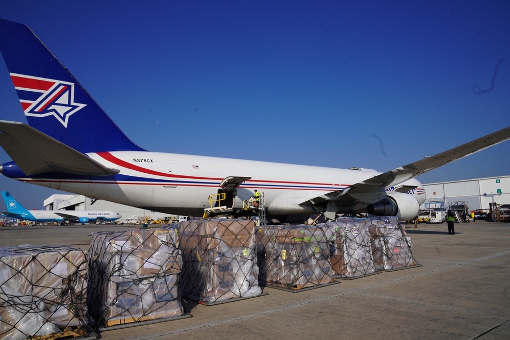 Oral Rehydration Salt delivery to Haiti
