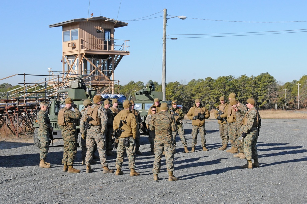 Fort Dix – 1st Battalion 25th USMC – Crew Gunnery Range 65 - 09 DEC 2022