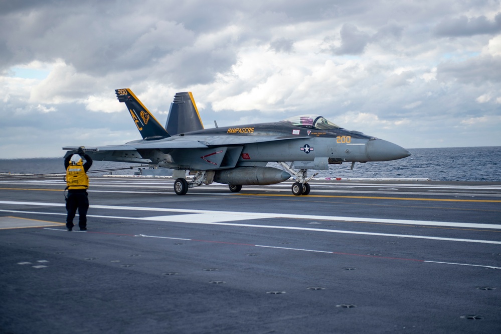 Ike is Underway Conducting Flight Deck Qualifications