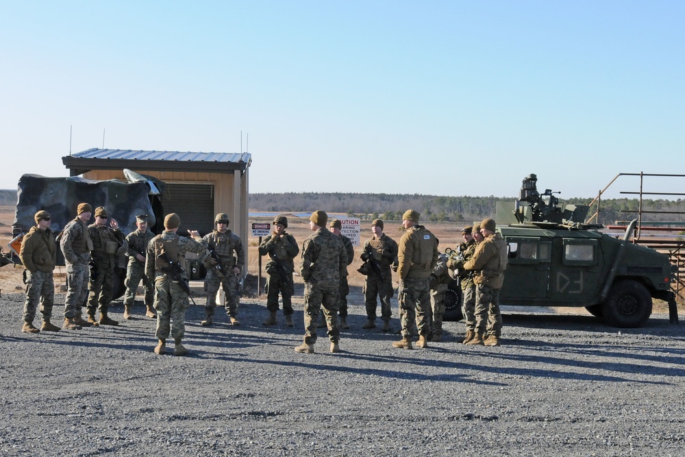 Fort Dix – 1st Battalion 25th USMC – Crew Gunnery Range 65 - 09 DEC 2022