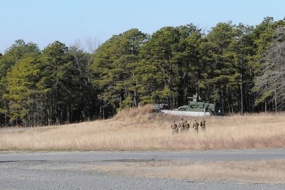 Fort Dix – 1st Battalion 25th USMC – Crew Gunnery Range 65 - 09 DEC 2022