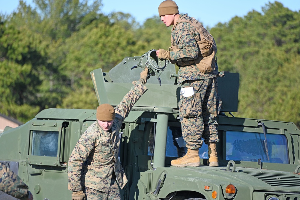 Fort Dix – 1st Battalion 25th USMC – Crew Gunnery Range 65 - 09 DEC 2022