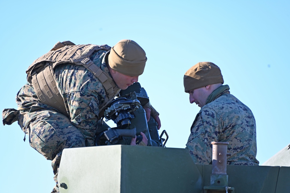 Fort Dix – 1st Battalion 25th USMC – Crew Gunnery Range 65 - 09 DEC 2022