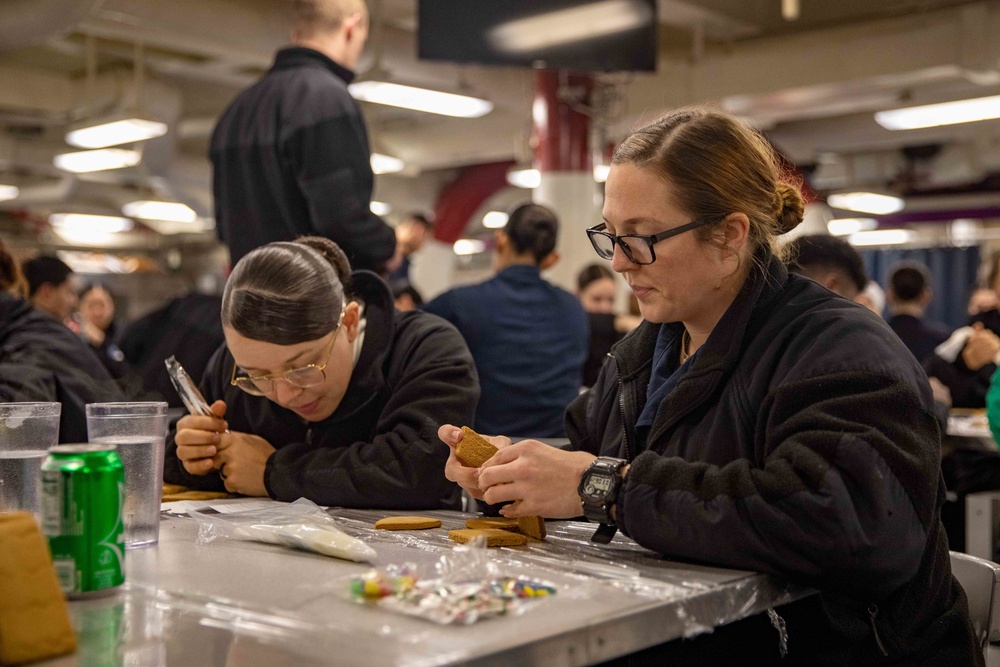 Daily Operations Aboard USS George H.W. Bush (CVN 77)