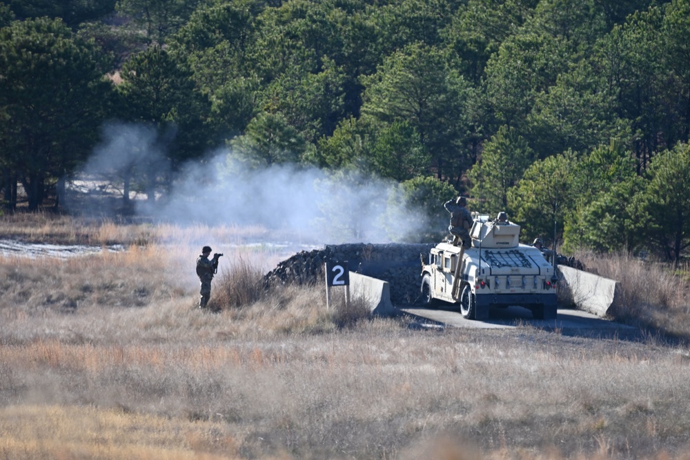 Fort Dix – 1st Battalion 25th USMC – Crew Gunnery Range 65 - 09 DEC 2022