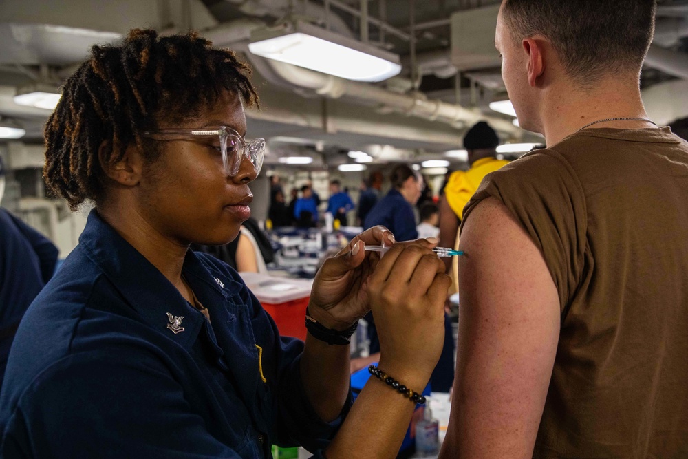 Daily Operations Aboard USS George H.W. Bush (CVN 77)