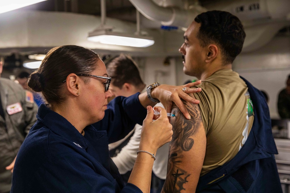 Daily Operations Aboard USS George H.W. Bush (CVN 77)