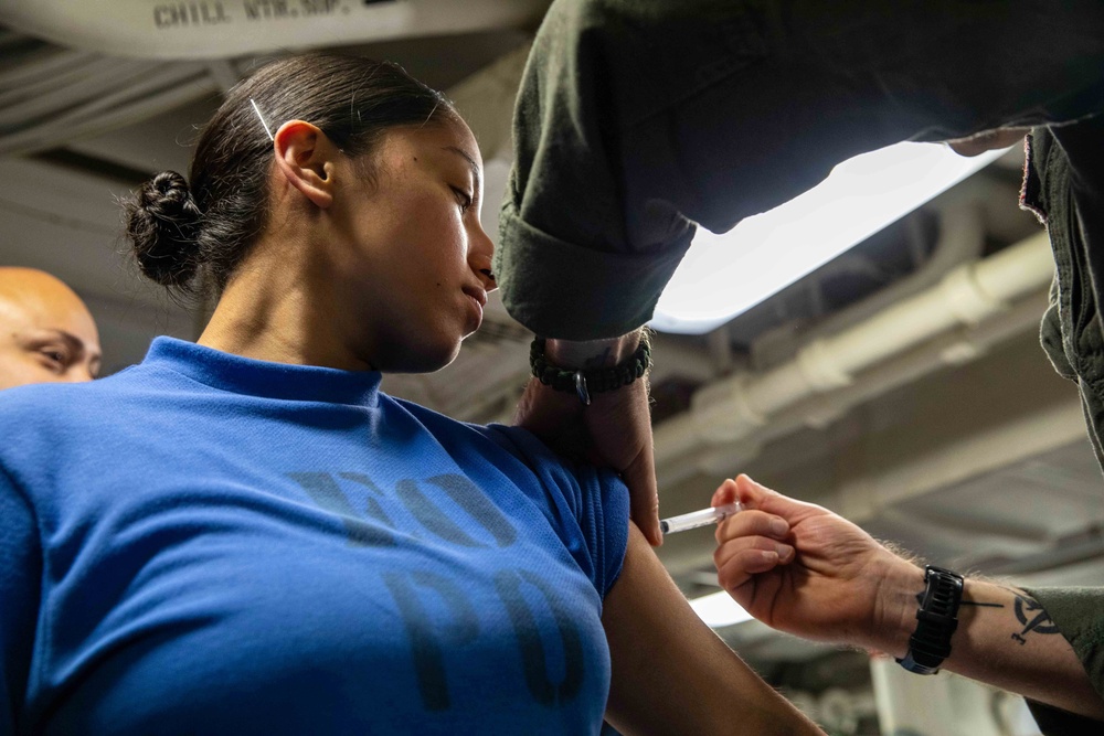 Daily Operations Aboard USS George H.W. Bush (CVN 77)