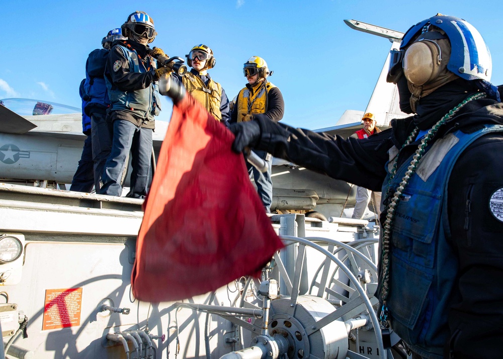 Daily Operations Aboard USS George H.W. Bush (CVN 77)