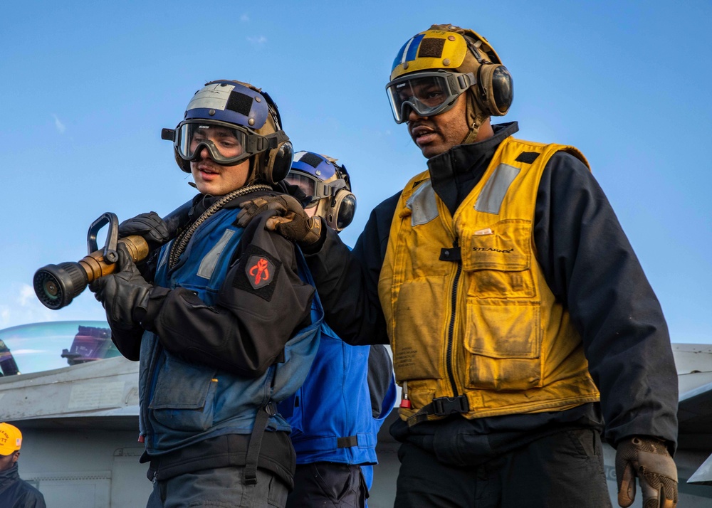 Daily Operations Aboard USS George H.W. Bush (CVN 77)