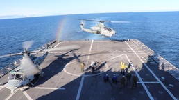 Steel Knight 23 Integrated Flight Operations Aboard USS Jackson (LCS 6)