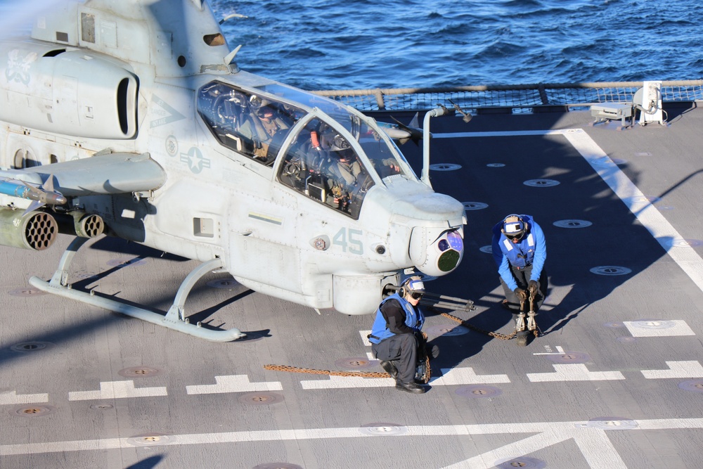 Steel Knight 23 Integrated Flight Operations Aboard USS Jackson (LCS 6)