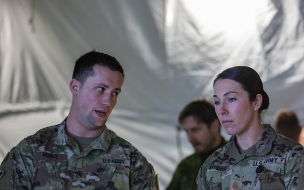 Stronger Together: Big Red One Conducts Joint Command Exercise