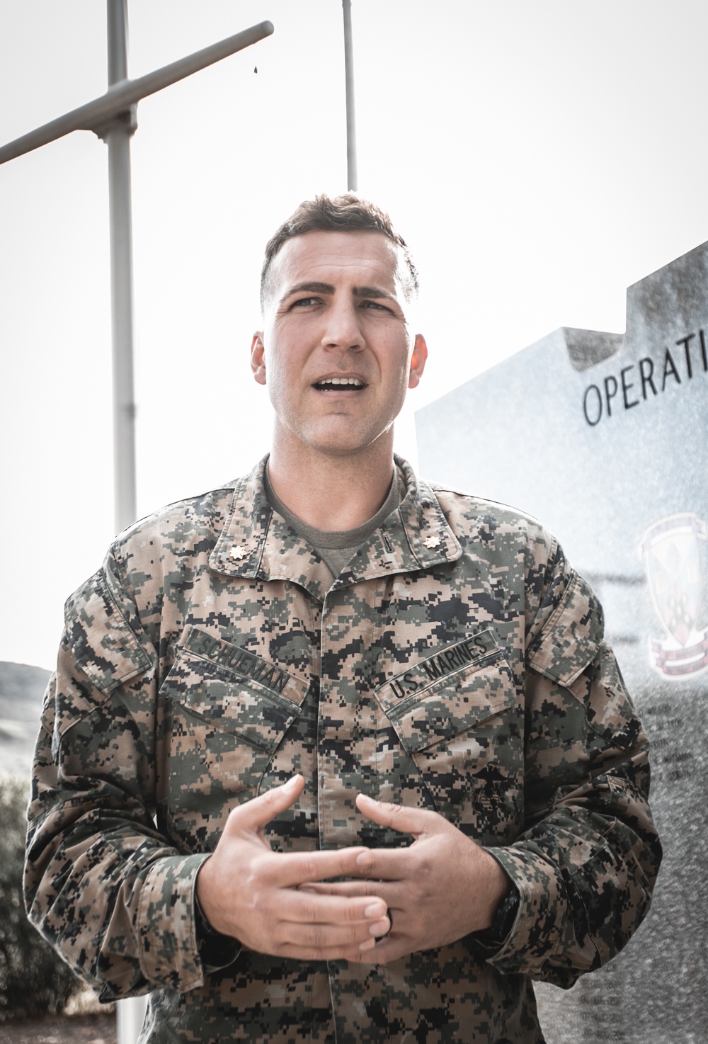 Faces of the Blue Diamond: Maj. Thomas Schueman