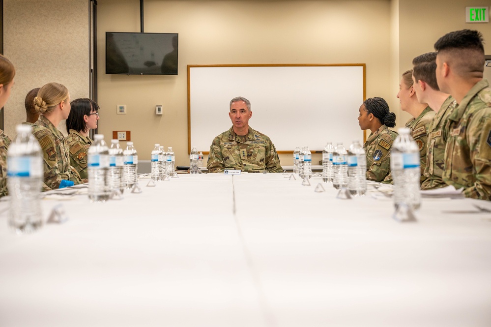 Lt. gen. Whiting visits Buckley Space Force Base