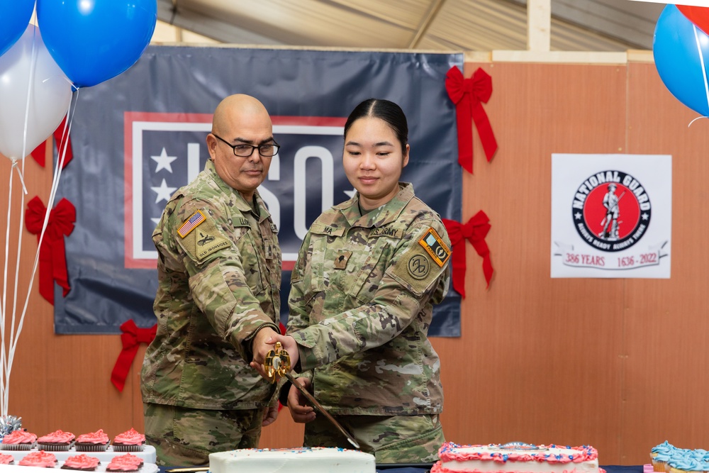 Task Force Orion celebrates the National Guard's 386th birthday