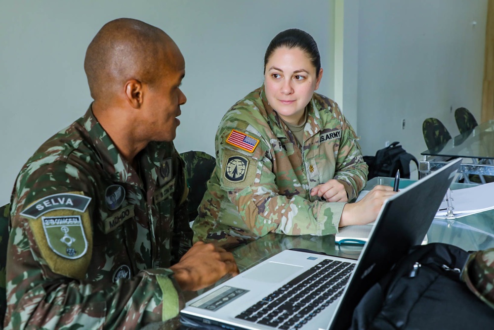 Brazilian army hosts initial planning conference for exercise Southern Vanguard 24