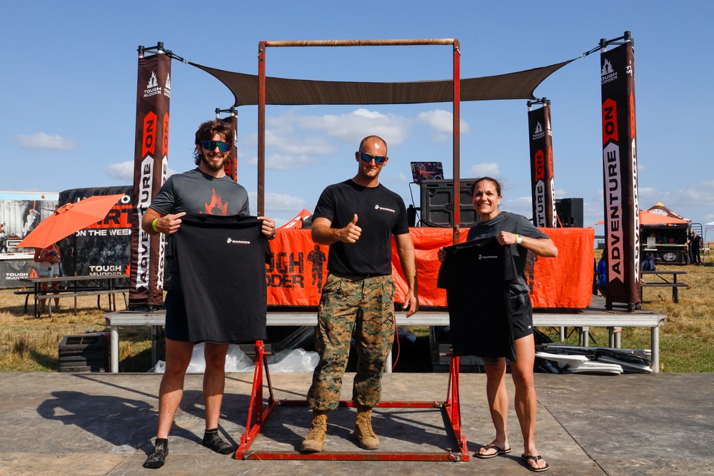 6th Marine Corps District Enhanced Marketing Vehicle Team attends 2022 Tough Mudder in Tampa, Florida