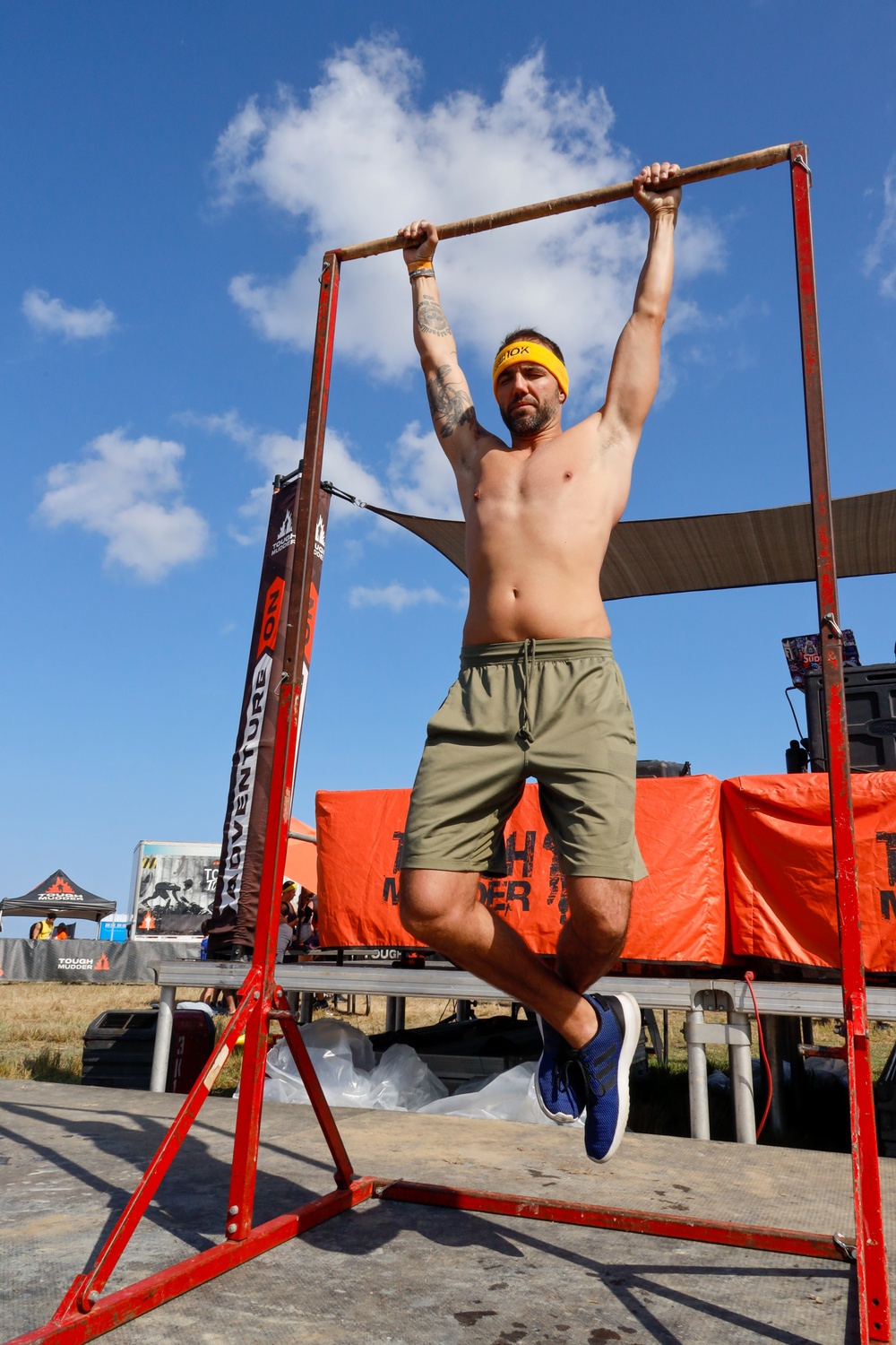 6th Marine Corps District Enhanced Marketing Vehicle Team attends 2022 Tough Mudder in Tampa, Florida