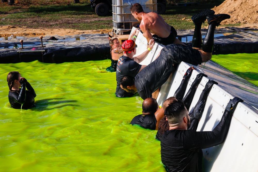 6th Marine Corps District Enhanced Marketing Vehicle Team attends 2022 Tough Mudder in Tampa, Florida