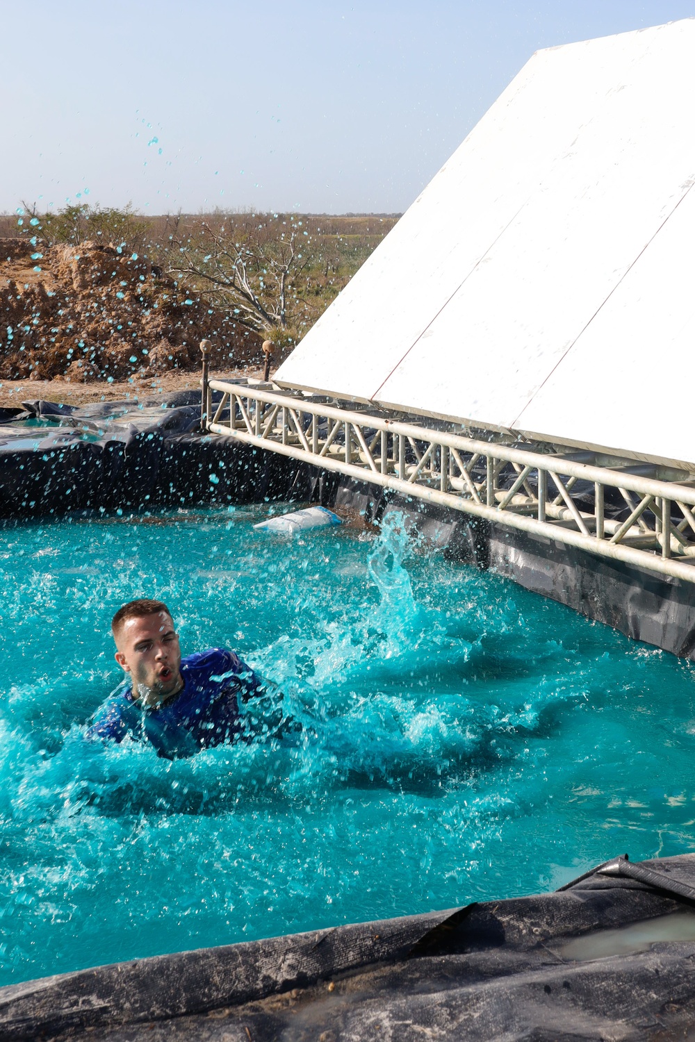 6th Marine Corps District Enhanced Marketing Vehicle Team attends 2022 Tough Mudder in Tampa, Florida