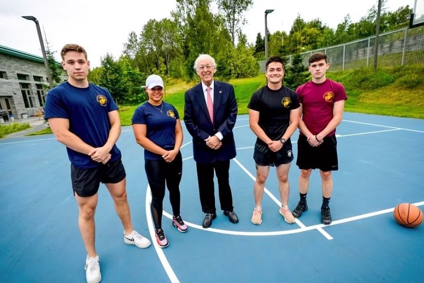 MSGs play basketball with U.S. Ambassador in Norway