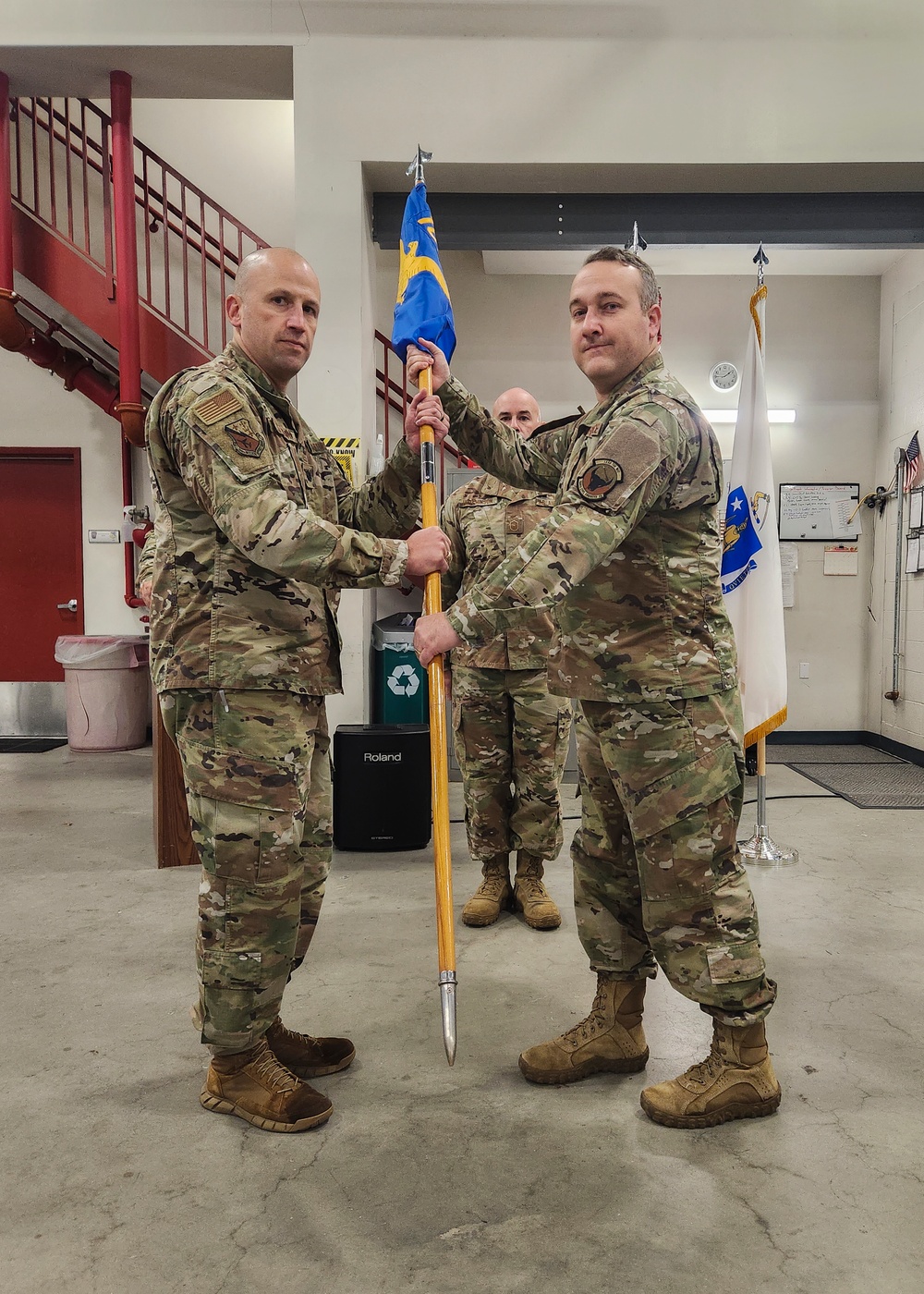 104th Civil Engineering Squadron holds change of command