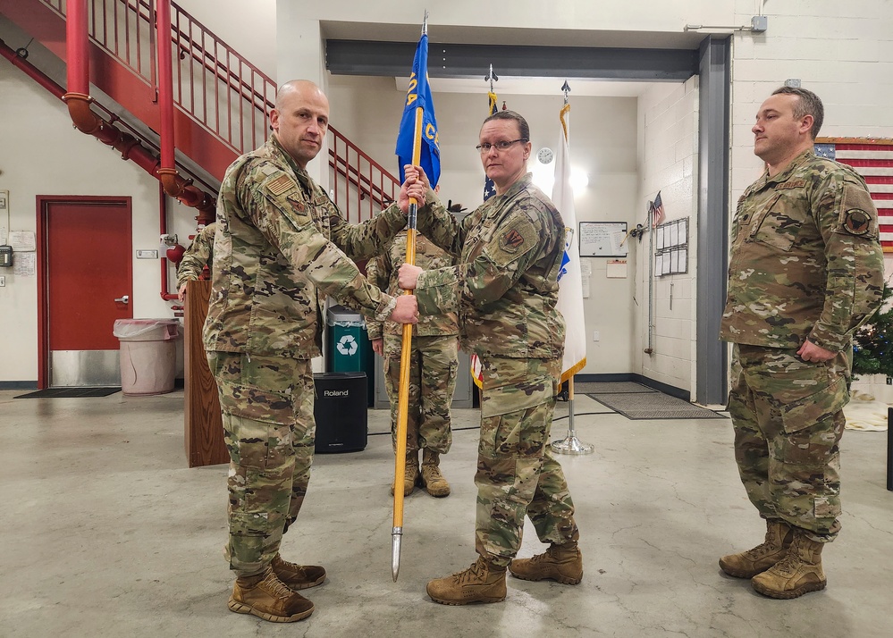 104th Civil Engineering Squadron holds change of command