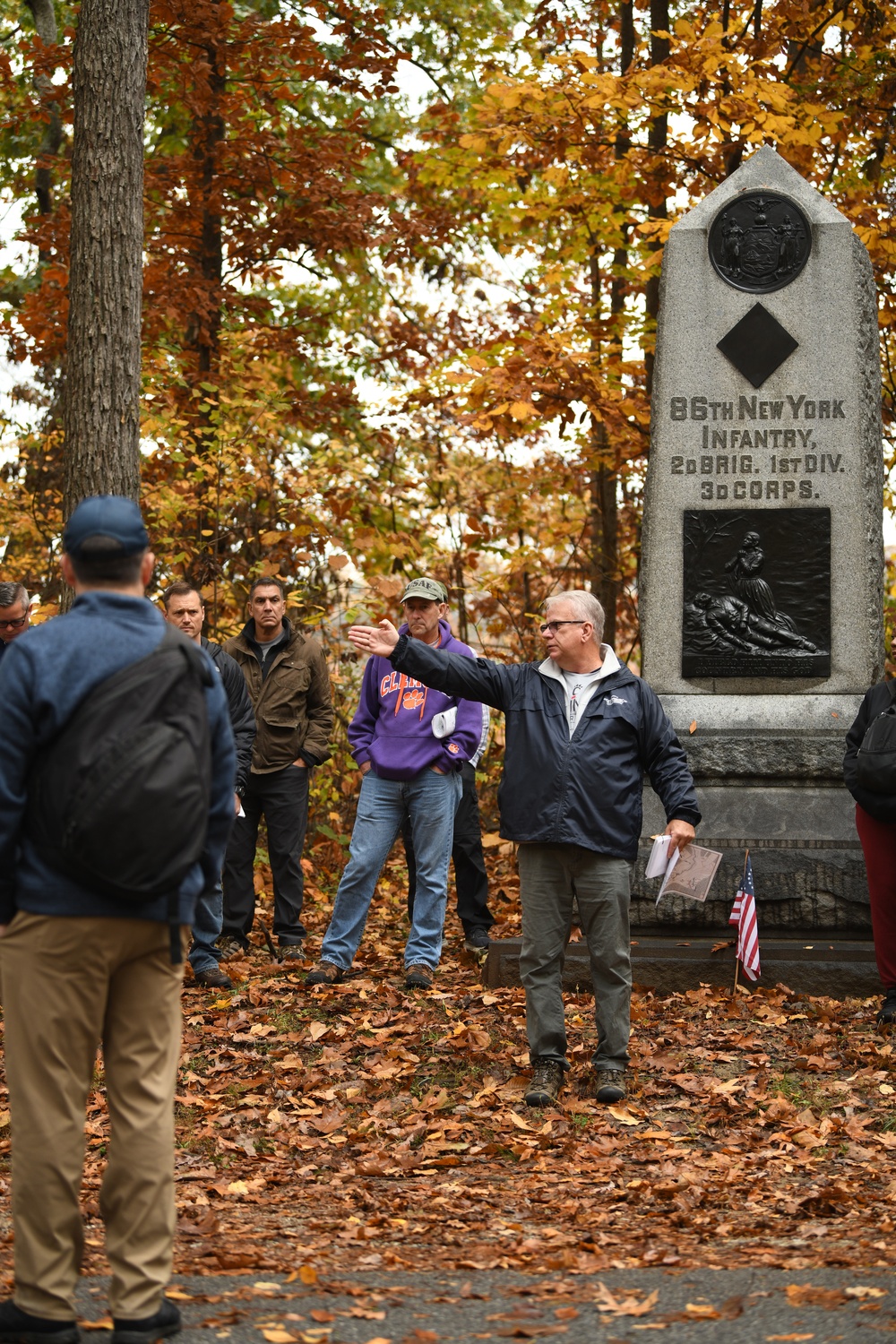 Gettysburg staff ride provides leadership lessons